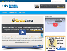 Tablet Screenshot of imbusinesscoaching.com